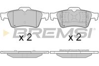 BREMSI BP2980 - Juego de pastillas de freno
