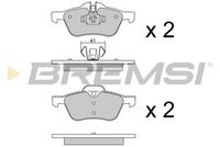 BREMSI BP2995 - Juego de pastillas de freno