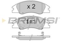 BREMSI BP3200 - Sistema de frenos: SUMITOMO<br>Lado de montaje: Eje trasero<br>Altura [mm]: 46,5<br>Longitud [mm]: 85,3<br>Espesor [mm]: 14<br>Número de WVA: 21553<br>Número de WVA: 21554<br>Número de WVA: 21555<br>