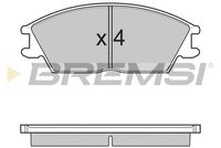 BREMSI BP3124 - Juego de pastillas de freno