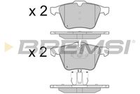 BREMSI BP3299 - Sistema de frenos: LUCAS GIRLING<br>Lado de montaje: Eje trasero<br>Altura [mm]: 48,4<br>Longitud [mm]: 106,2<br>Espesor [mm]: 16,9<br>Número de WVA: 24496<br>