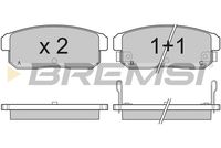 BREMSI BP3171 - Juego de pastillas de freno
