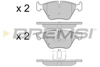 BREMSI BP3447 - Lado de montaje: Eje delantero<br>Suspensión: para vehículos con técnica M<br>Espesor [mm]: 19<br>Altura [mm]: 79<br>Contacto avisador de desgaste: preparado para indicador desgaste<br>Artículo complementario/Información complementaria: sin accesorios<br>Sistema de frenos: Teves<br>Ancho 1 [mm]: 192<br>Ancho 2 [mm]: 193<br>Artículo complementario / información complementaria 2: con clip de émbolo<br>Número de WVA: 25045<br>Número de WVA: 25046<br>