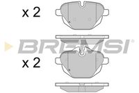 BREMSI BP3449 - Sistema de frenos: ATE<br>Lado de montaje: Eje delantero<br>Altura [mm]: 63,6<br>Altura 1 [mm]: 63,6<br>Longitud [mm]: 154,8<br>Longitud 1 [mm]: 155,2<br>Número de WVA: 23794<br>Número de WVA: 24697<br>Espesor/grosor 1 [mm]: 20,3<br>Espesor/grosor 2 [mm]: 19,3<br>