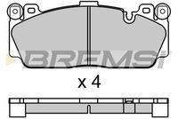 BREMSI BP3691 - Juego de pastillas de freno