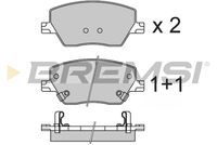 BREMSI BP3735 - Juego de pastillas de freno