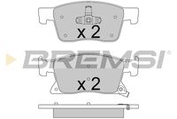 BREMSI BP3738 - Juego de pastillas de freno