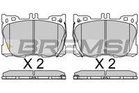 BREMSI BP3762 - Lado de montaje: Eje trasero<br>Ancho [mm]: 114<br>Espesor [mm]: 17<br>Altura [mm]: 62<br>Contacto avisador de desgaste: preparado para indicador desgaste<br>Artículo complementario/Información complementaria: con accesorios<br>Sistema de frenos: TRW<br>Artículo complementario / información complementaria 2: con tornillos pinza freno<br>Número de WVA: 22792<br>Número de WVA: 22793<br>