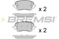BREMSI BP3918 - Juego de pastillas de freno