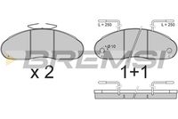 BREMSI BP7307 - Juego de pastillas de freno