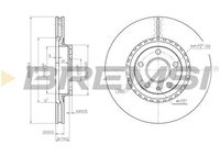 BREMSI CD6156V - Disco de freno