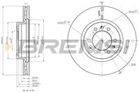 BREMSI CD5235V - Disco de freno