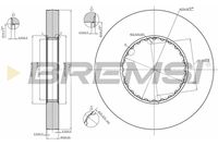 BREMSI CD5249S - 