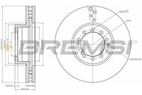 BREMSI CD5257V - 