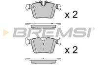 BREMBO P86029 - Juego de pastillas de freno - PRIME LINE