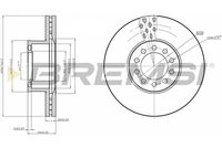 BREMSI CD5330V - Disco de freno