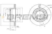 BREMSI CD5340V - Disco de freno