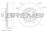 BREMSI CD6034S - Disco de freno