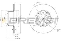 BREMSI CD6095S - 