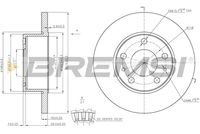 BREMSI CD5196S - Disco de freno