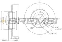 BREMSI CD6205S - Lado de montaje: Eje delantero<br>Diámetro exterior [mm]: 226<br>Espesor de disco de frenos [mm]: 10<br>Espesor mínimo [mm]: 8<br>Tipo de disco de frenos: macizo<br>Número de orificios: 4<br>Par apriete [Nm]: 11<br>