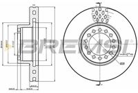 BREMSI CD5319V - Disco de freno