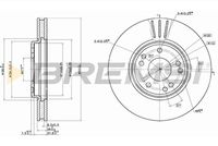 BREMSI CD6268V - Disco de freno