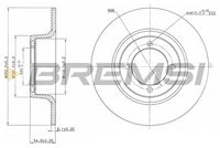 BREMSI CD6274S - Disco de freno