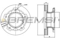 BLUE PRINT ADZ94337 - Disco de freno