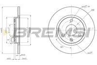 BREMSI CD6335S - Disco de freno