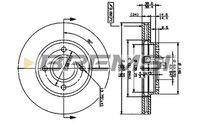 BREMSI CD6364V - Lado de montaje: Eje delantero<br>Tamaño de llanta [pulgada]: 16<br>Tamaño de llanta [pulgada]: 15<br>Tamaño freno: 16"<br>Tamaño freno: 15"<br>Tipo de disco de frenos: ventilación interna<br>Espesor de disco de frenos [mm]: 24<br>Número de orificios: 4<br>Altura [mm]: 47<br>Diámetro de centrado [mm]: 64<br>Diámetro exterior [mm]: 278<br>Espesor mínimo [mm]: 22,2<br>Par apriete [Nm]: 100<br>