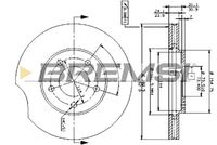 BREMSI CD6366V - Disco de freno