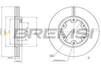 BREMSI CD6464V - Disco de freno