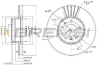 BREMSI CD6606V - Disco de freno