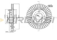 BREMSI CD7072V - Lado de montaje: Eje delantero<br>Tipo de disco de frenos: ranurado<br>Tipo de disco de frenos: ventilación interna<br>Espesor de disco de frenos [mm]: 22<br>Número de orificios: 4<br>Altura [mm]: 44<br>Diámetro de centrado [mm]: 64<br>Diámetro exterior [mm]: 258<br>Superficie: revestido<br>Espesor mínimo [mm]: 20<br>Par apriete [Nm]: 85<br>