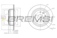 BREMSI CD6441S - Disco de freno