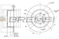 BREMSI CD6814S - Lado de montaje: Eje trasero<br>Diámetro exterior [mm]: 286<br>Altura [mm]: 69,2<br>Tipo de disco de frenos: macizo<br>Espesor de disco de frenos [mm]: 10<br>Espesor mínimo [mm]: 8<br>Número de orificios: 5<br>Diámetro de centrado [mm]: 65<br>Artículo complementario / información complementaria 2: con tornillos<br>Par apriete [Nm]: 11<br>Superficie: barnizado<br>Color: negro<br>