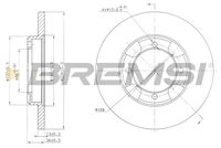 BREMSI CD6947S - Disco de freno