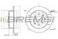 BREMSI CD6950S - Disco de freno