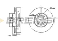 BREMSI CD7218V - Lado de montaje: Eje delantero<br>Número de PR: 1ZA<br>Tipo de disco de frenos: ventilación interna<br>Tipo de disco de frenos: ranurado<br>Espesor de disco de frenos [mm]: 25<br>Número de orificios: 5<br>Artículo complementario / información complementaria 2: con tornillos<br>Altura [mm]: 50<br>Diámetro de centrado [mm]: 65<br>Diámetro exterior [mm]: 312<br>Procesamiento: altamente carbonizado<br>Superficie: revestido<br>Espesor mínimo [mm]: 22<br>Par apriete [Nm]: 120<br>