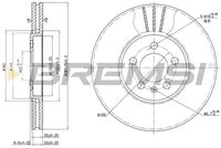 BREMSI CD6706V - Disco de freno