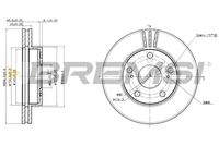 BREMSI CD6780V - Disco de freno