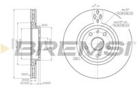 BREMSI CD6797V - Disco de freno