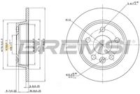 BREMSI CD6847S - Disco de freno