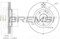 BREMSI CD7173V - Disco de freno