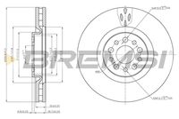 BREMSI CD7180V - Disco de freno