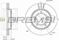 BREMSI CD6979V - Disco de freno