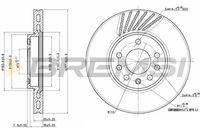 BREMSI CD7082V - Disco de freno