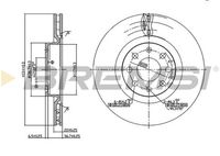 BREMSI CD7298V - Lado de montaje: Eje delantero<br>Tipo de vehículo: RPO J62<br>Tamaño de llanta [pulgada]: 18<br>Tamaño freno: 18"<br>Tipo de disco de frenos: ventilación interna<br>Espesor de disco de frenos [mm]: 30<br>Número de orificios: 5<br>Altura [mm]: 51<br>Diámetro de centrado [mm]: 68<br>Diámetro exterior [mm]: 337<br>Procesamiento: altamente carbonizado<br>Superficie: revestido<br>Espesor mínimo [mm]: 27<br>Par apriete [Nm]: 150<br>