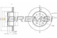 BREMSI CD7321V - Disco de freno